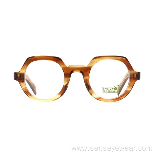 Biodegradable Round BIO ECO Acetate Optical Frame Glasses